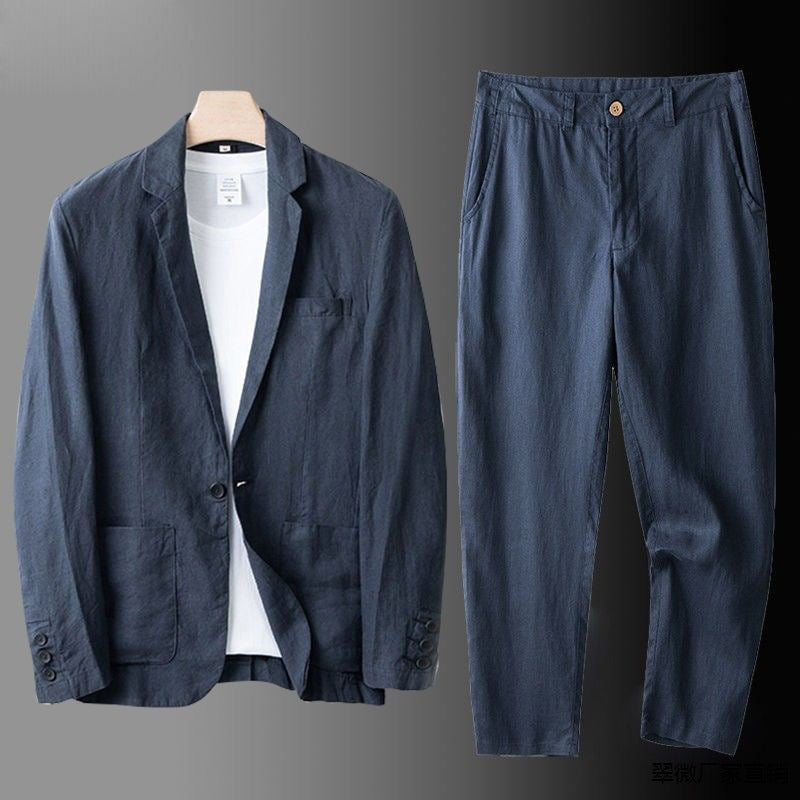 Frank™ | Elegant Linen Suit
