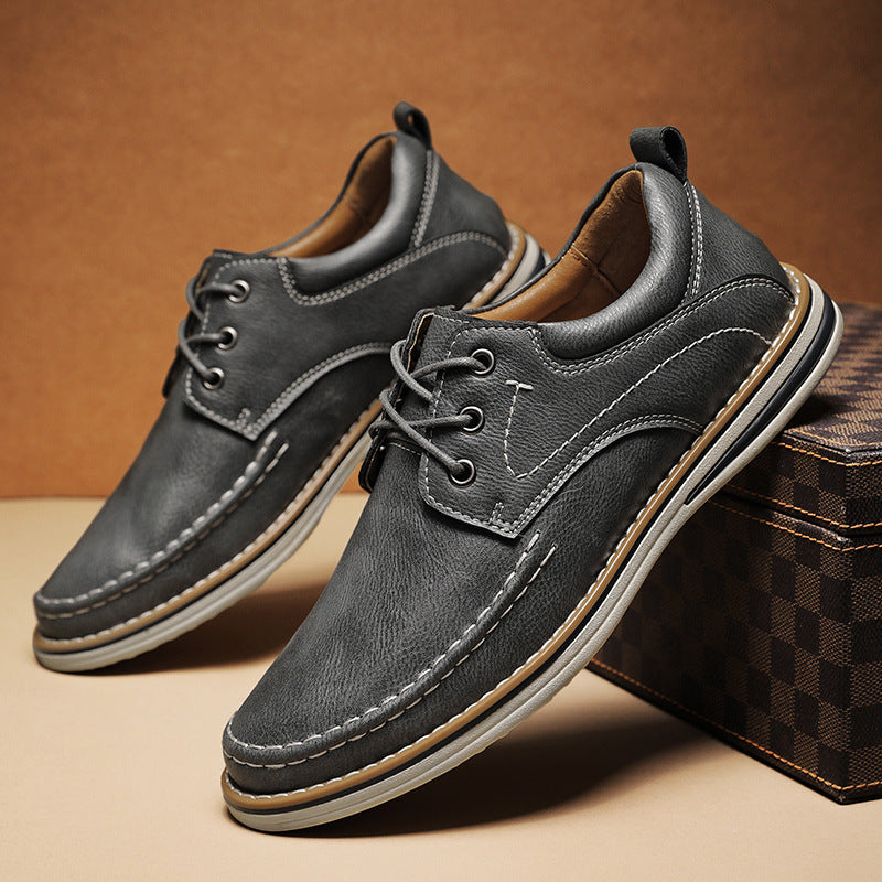 Nate™ | Everyday Leather Lace-Ups