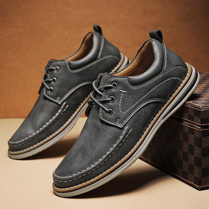 Nate™ | Everyday Leather Lace-Ups