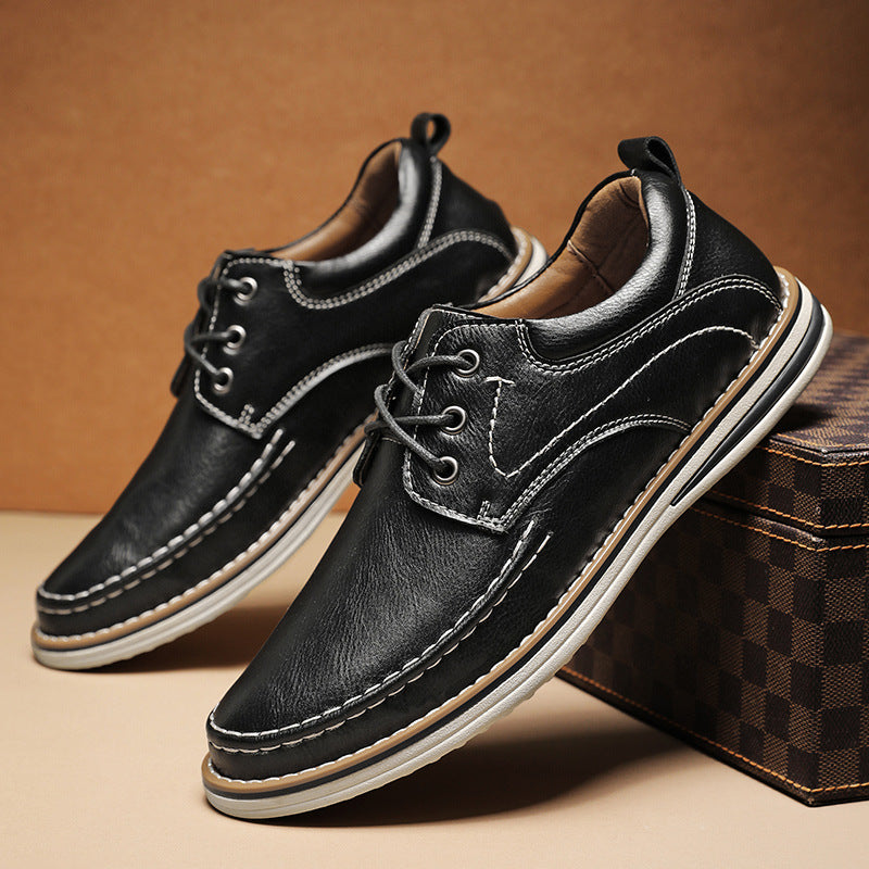 Nate™ | Everyday Leather Lace-Ups