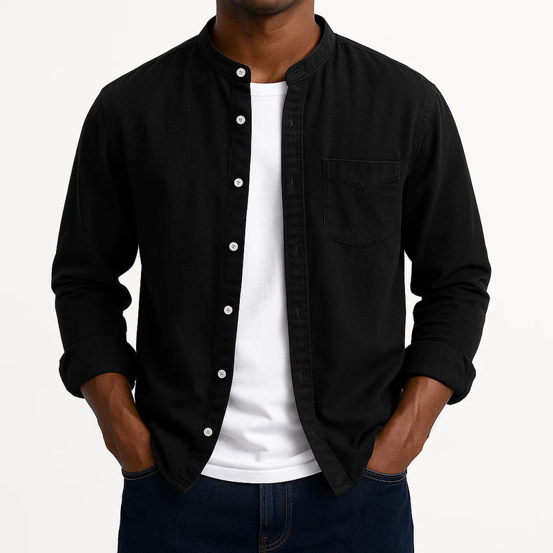 Theo™ - Laid-Back Mao Shirt