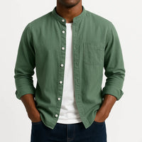 Theo™ - Laid-Back Mao Shirt