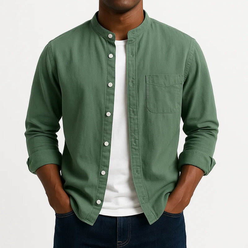 Theo™ - Laid-Back Mao Shirt