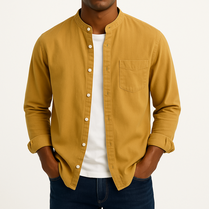 Theo™ - Laid-Back Mao Shirt