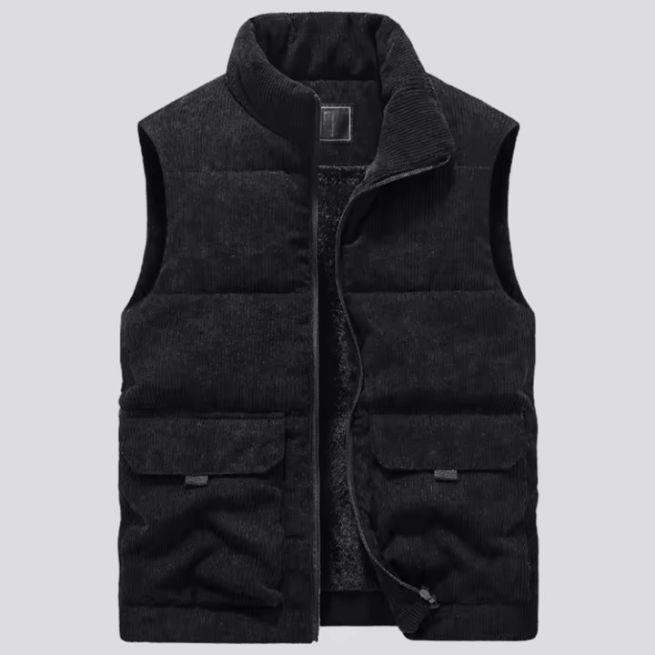 Hendrick™ – Corduroy Fleece-Lined Vest