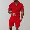 Warren™ | Zip Polo & Shorts Set