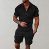 Warren™ | Zip Polo & Shorts Set