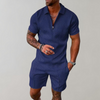 Warren™ | Zip Polo & Shorts Set