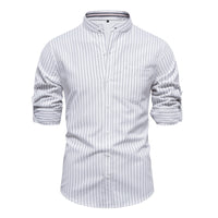 Dennis™ | Modern Striped Shirt with Pocket