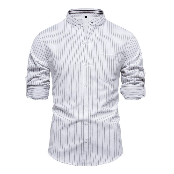 Dennis™ | Modern Striped Shirt with Pocket