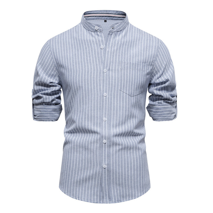 Dennis™ | Modern Striped Shirt with Pocket