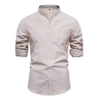 Dennis™ | Modern Striped Shirt with Pocket