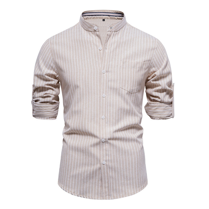 Dennis™ | Modern Striped Shirt with Pocket