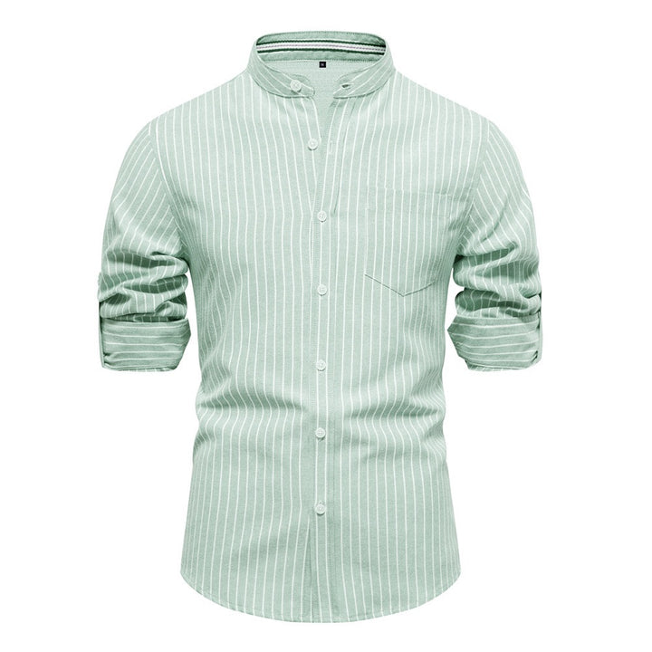 Dennis™ | Modern Striped Shirt with Pocket