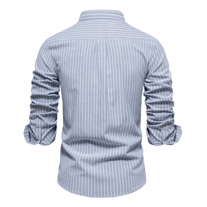 Dennis™ | Modern Striped Shirt with Pocket