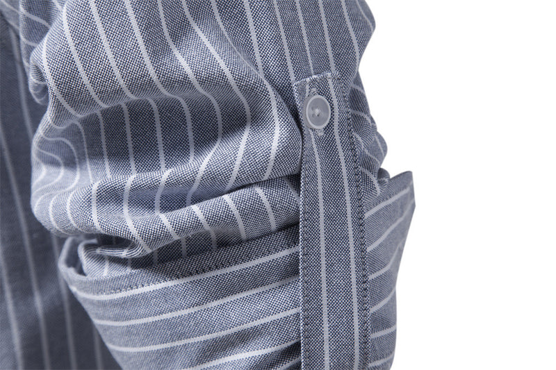 Dennis™ | Modern Striped Shirt with Pocket