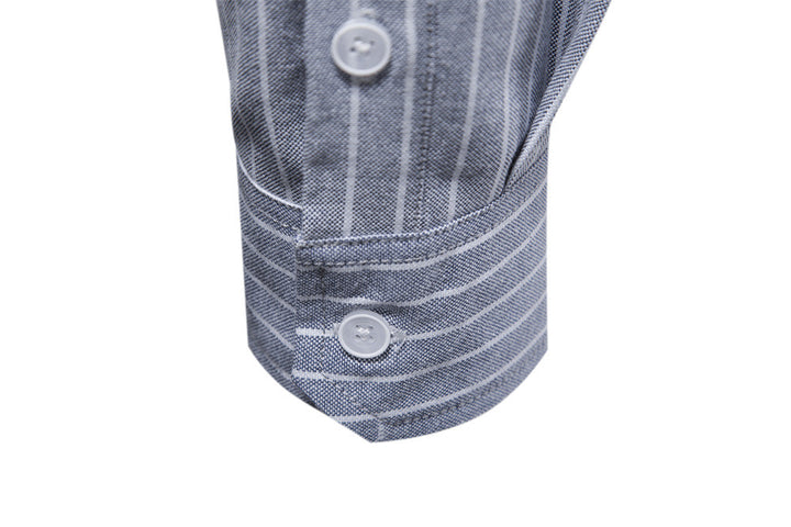 Dennis™ | Modern Striped Shirt with Pocket