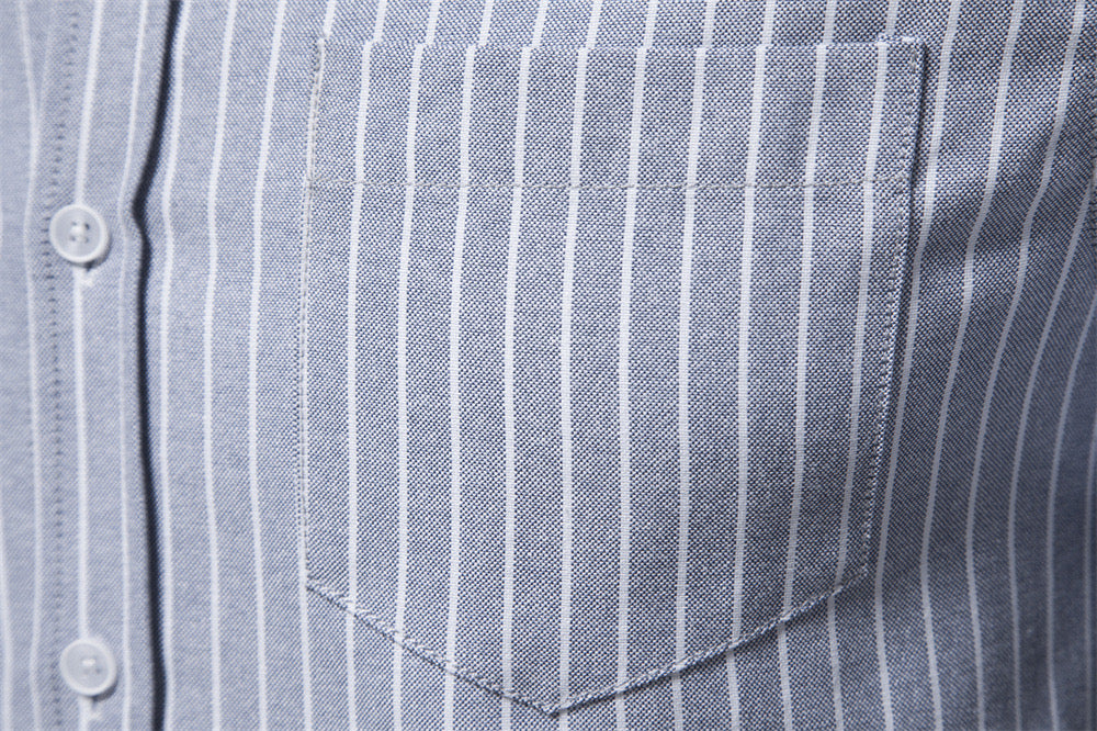 Dennis™ | Modern Striped Shirt with Pocket