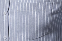 Dennis™ | Modern Striped Shirt with Pocket