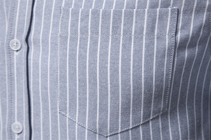 Dennis™ | Modern Striped Shirt with Pocket