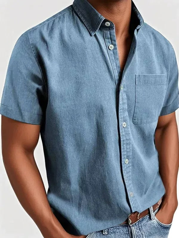 Miles™ – Relaxed Cotton Shirt for Everyday Ease