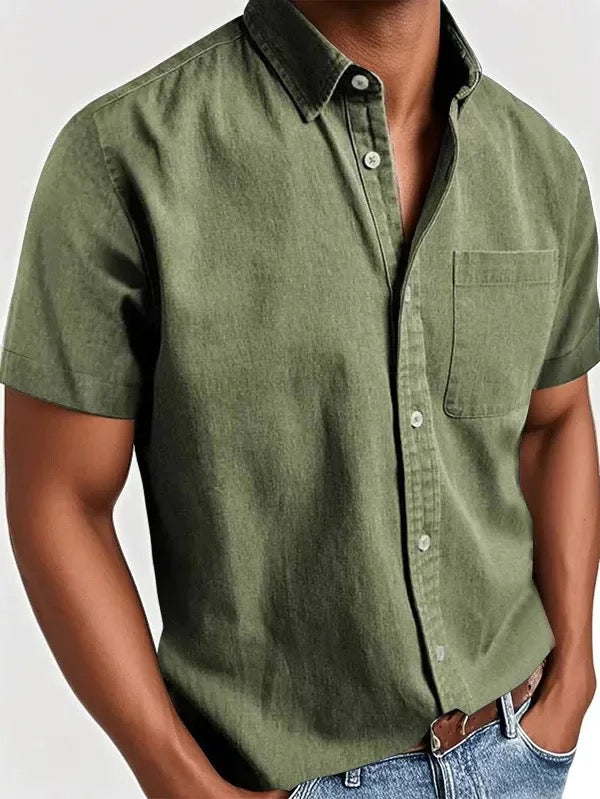Miles™ – Relaxed Cotton Shirt for Everyday Ease