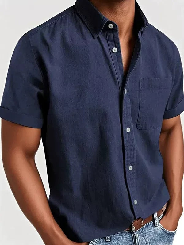 Miles™ – Relaxed Cotton Shirt for Everyday Ease
