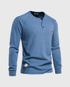 Oliver™ | Waffle Henley Long Sleeve