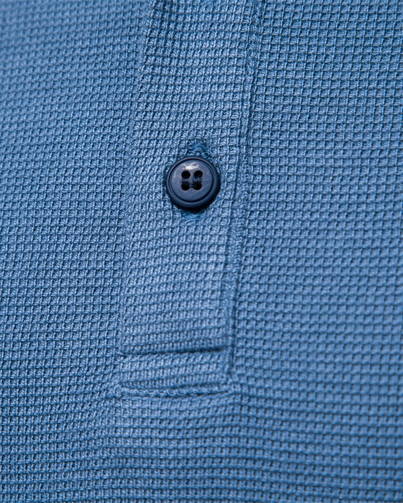 Oliver™ | Waffle Henley Long Sleeve