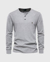 Oliver™ | Waffle Henley Long Sleeve