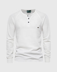 Oliver™ | Waffle Henley Long Sleeve