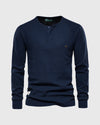 Oliver™ | Waffle Henley Long Sleeve