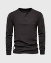 Oliver™ | Waffle Henley Long Sleeve