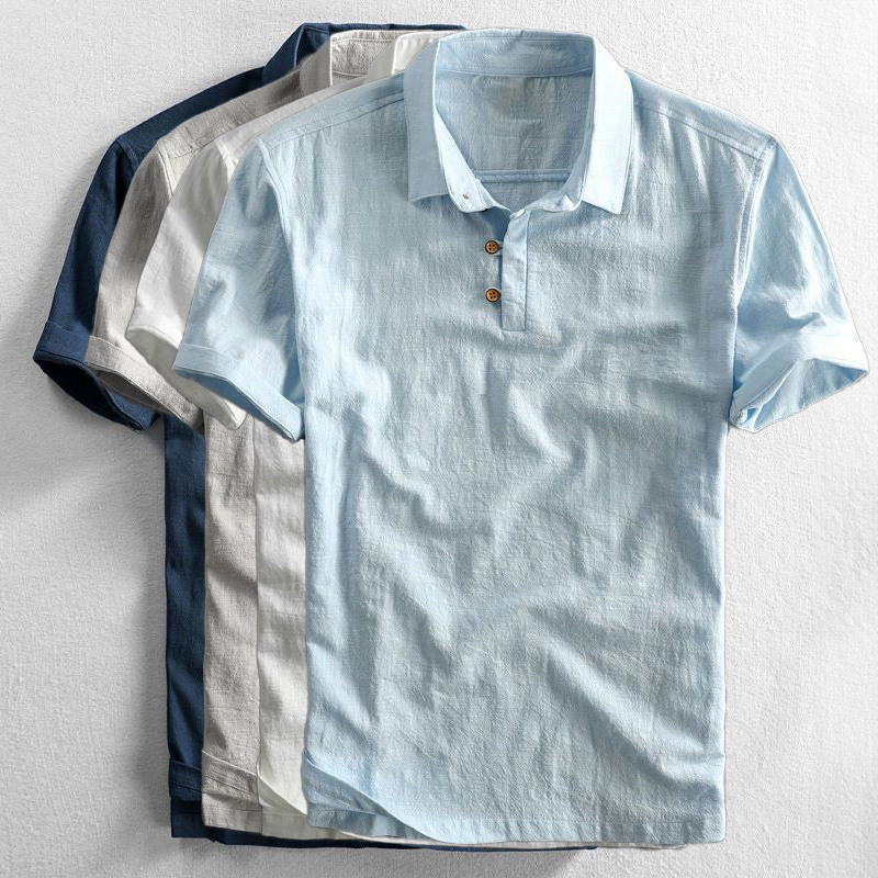 Ice™ – Linen-Cotton Polo Shirt