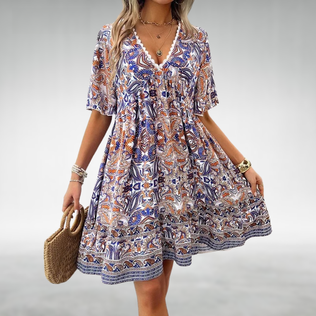 Michaela™ | Bohemian Breeze Dress
