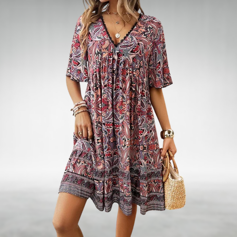 Michaela™ | Bohemian Breeze Dress