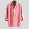 Simon™ – Striped Summer Henley Shirt