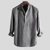 Simon™ – Striped Summer Henley Shirt