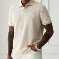 Nick™ | Textured Knit Polo