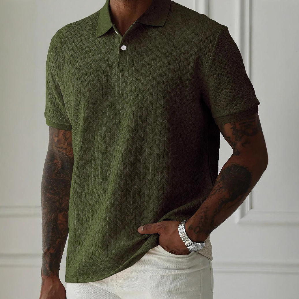 Nick™ | Textured Knit Polo