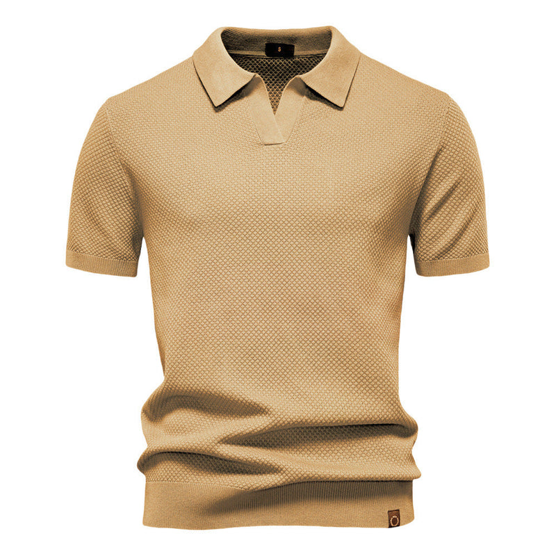 Geoffrey™ – Textured Polo Shirt