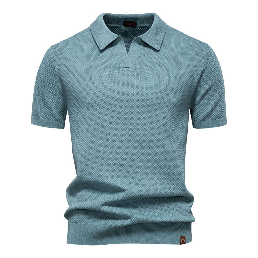 Geoffrey™ – Textured Polo Shirt