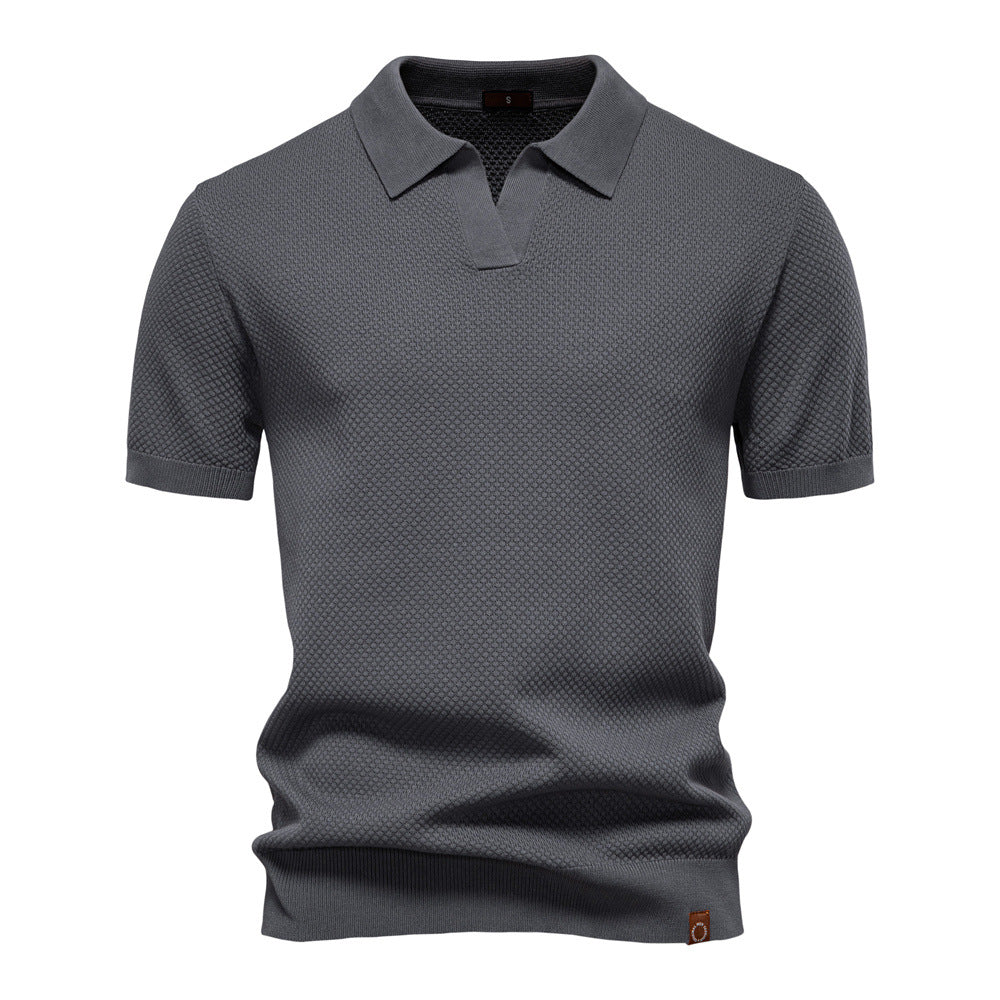 Geoffrey™ – Textured Polo Shirt