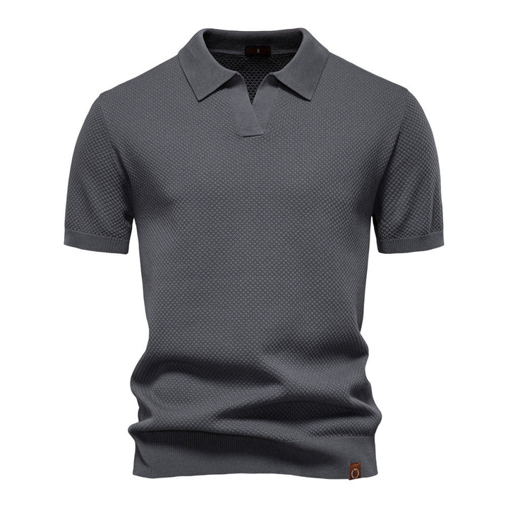 Geoffrey™ – Textured Polo Shirt