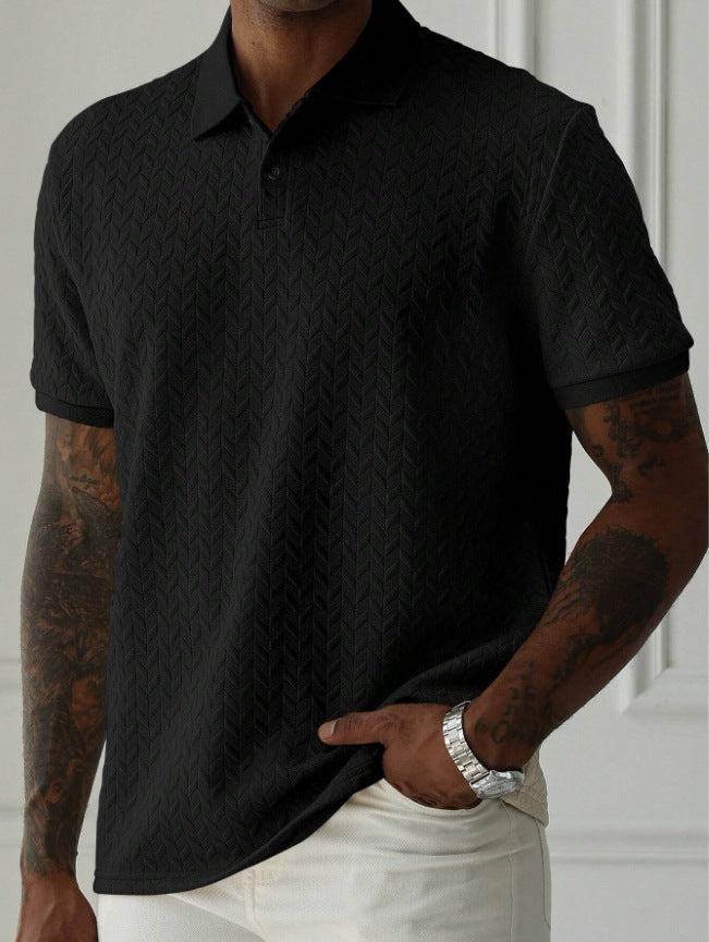 Nick™ | Textured Knit Polo
