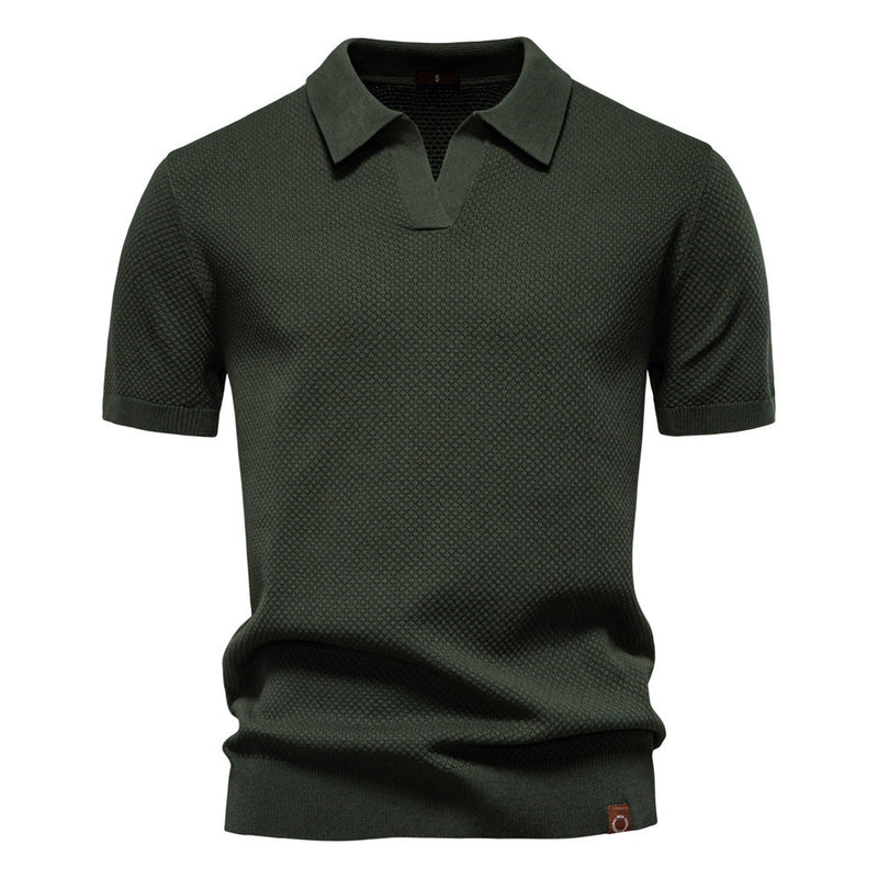 Geoffrey™ – Textured Polo Shirt