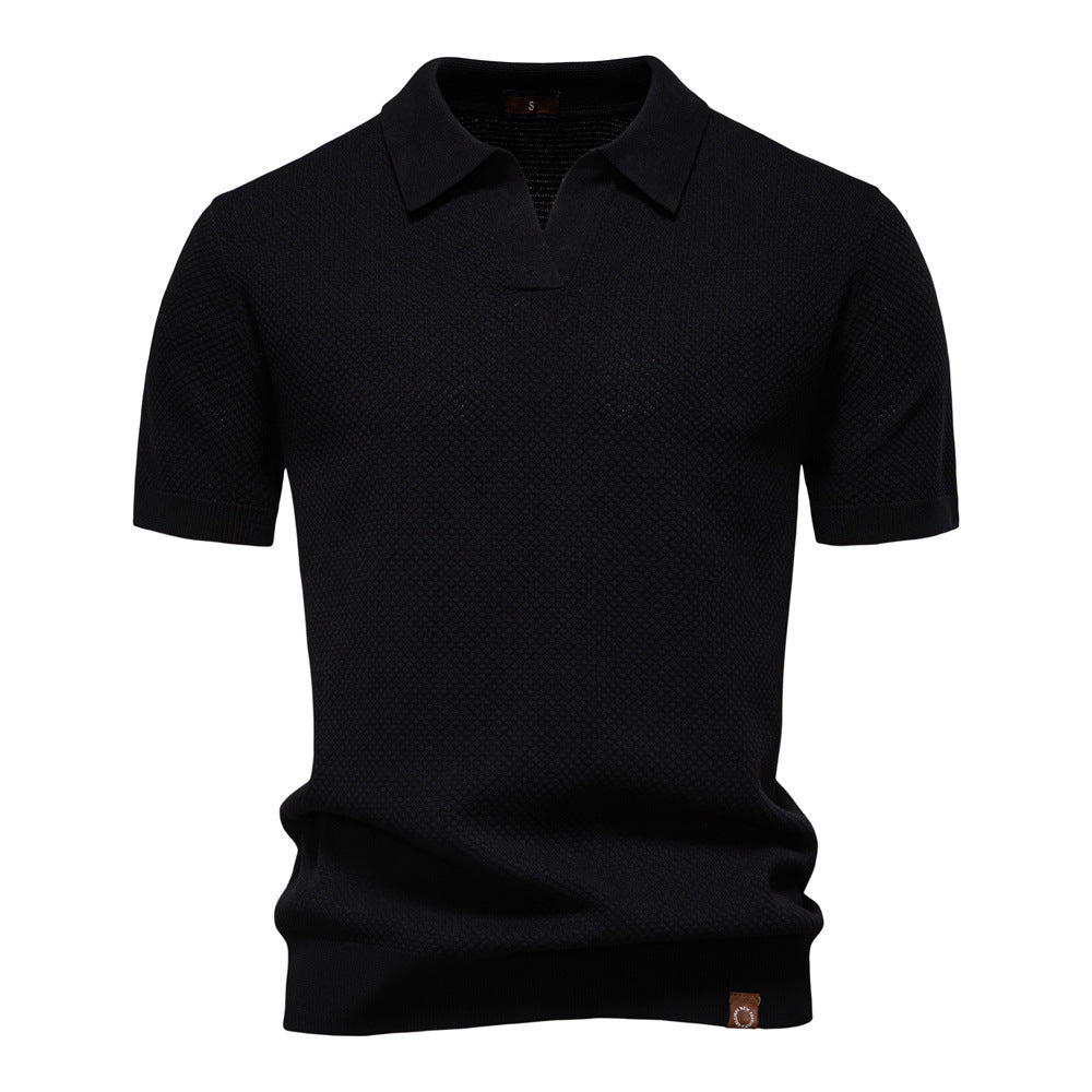 Geoffrey™ – Textured Polo Shirt