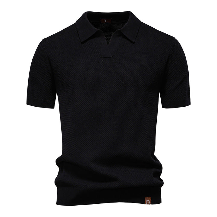 Geoffrey™ – Textured Polo Shirt