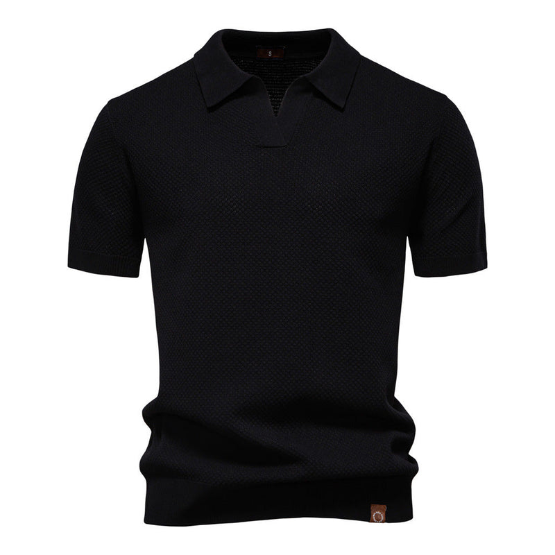 Geoffrey™ – Textured Polo Shirt