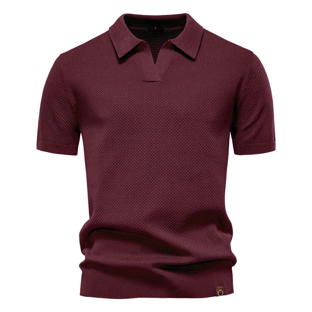 Geoffrey™ – Textured Polo Shirt